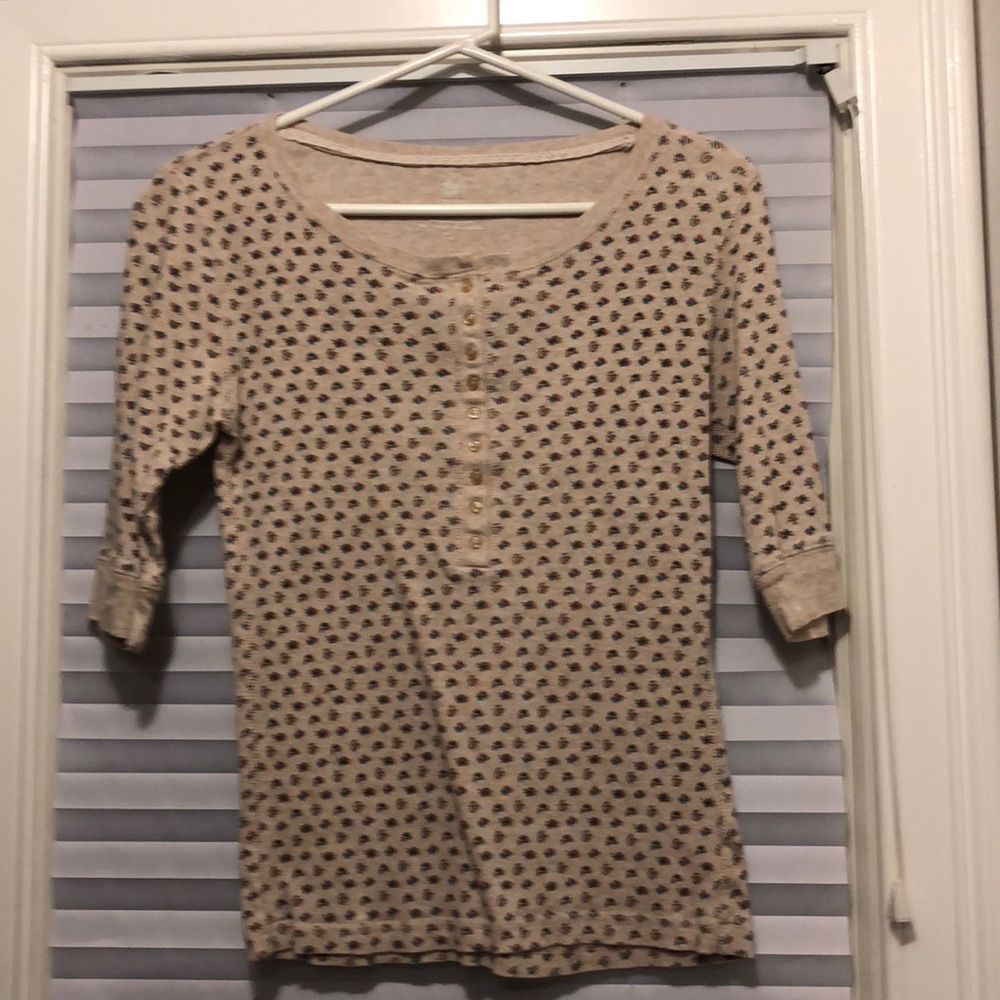 3/4 sleeve t